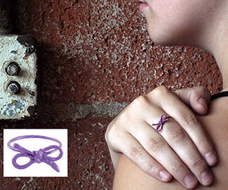 Forget Me Knot Rings