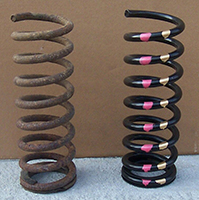 Coil Spring Before & After